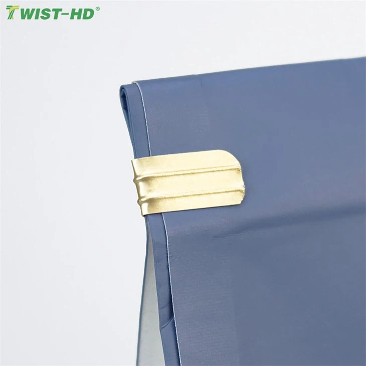 Matte Gold Adhesive Tin Ties